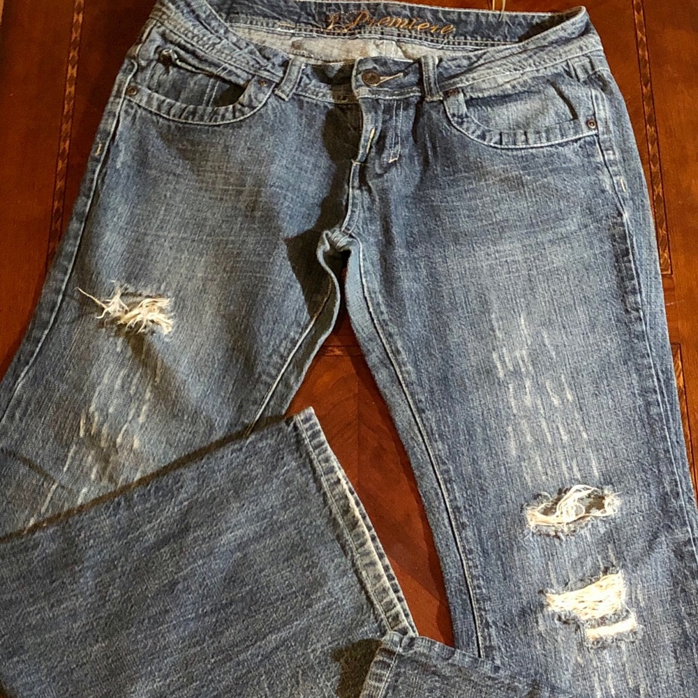 Premier Distressed Jeans Size 5/6